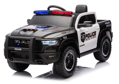 Akkumulátoros autó ZB618P Dodge Ram Police Black