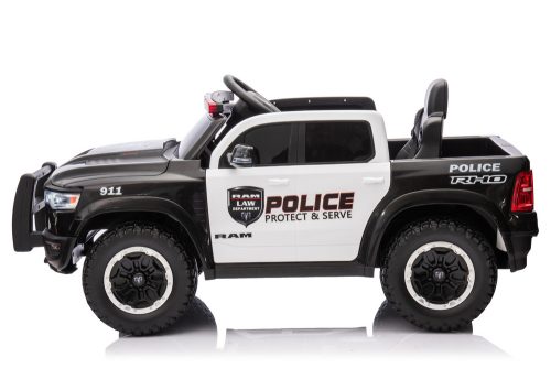 Akkumulátoros autó ZB618P Dodge Ram Police Black