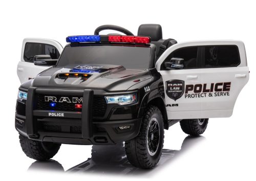 Akkumulátoros autó ZB618P Dodge Ram Police Black