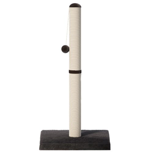Cat Scratcher Karcolóoszlop torony Sötétszürke 80 cm x 40 cm