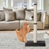 Cat Scratcher Karcolóoszlop torony Sötétszürke 80 cm x 40 cm