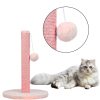 Macskakaparó Karcolóoszlop Torony Pink 40 cm x 30 cm