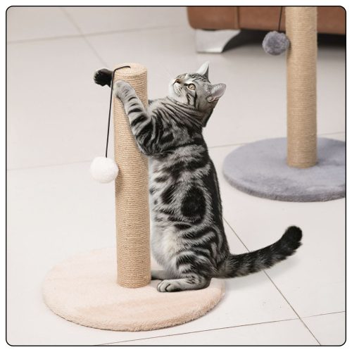 Cat Scratcher Karcolóoszlop torony 40 cm x 30 cm Bézs