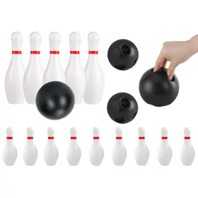   Klasszikus bowling szett, két labdás 10 tűs ügyességi játék
