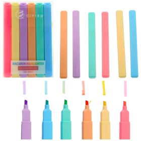   Kiemelők, Markerek, Színes Markerek, Irodai, Iskolai készlet, 6 db.