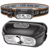 LED-es fejlámpa Fejlámpa Kettős módú USB-töltés Akár 5 órás működés