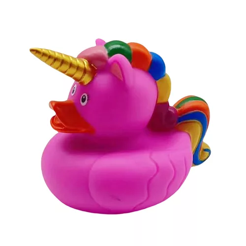 Kacsa Unicorn fürdőjáték szivárványos sörény farok rózsaszín