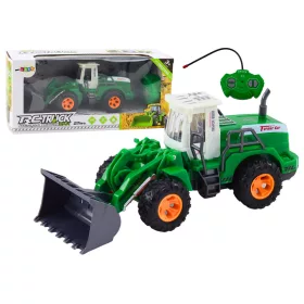 Kotrógép rakodó R/C távirányító emelőkar zöld