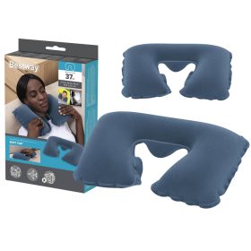 Felfújható utazási párna Croissant Blue Bestway 67006