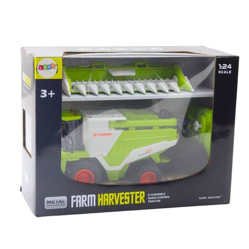 Kombájn kukoricafejes 2 az 1-ben távirányítós RC Smoke Effect 2.4G