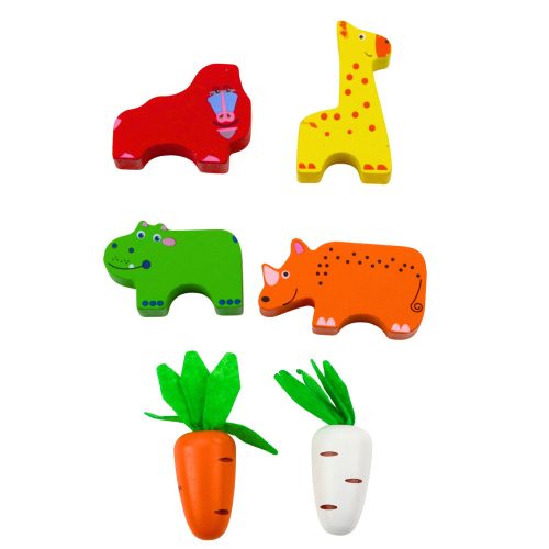 Oktatási fa autó alakzat válogató labirintus puzzle