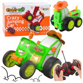 Távirányítós Jumping R/C traktor zöld