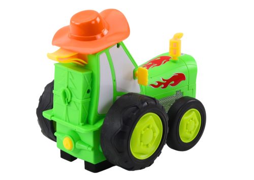 Távirányítós Jumping R/C traktor zöld