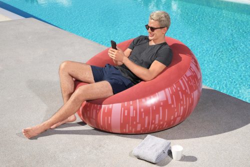 Felfújható szék, piros Bestway 75052