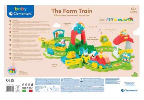 Interaktív farmervonat Clementoni 17391