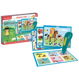 Beszélőtoll 500 kérdés lengyel nyelvű Clementoni 50782