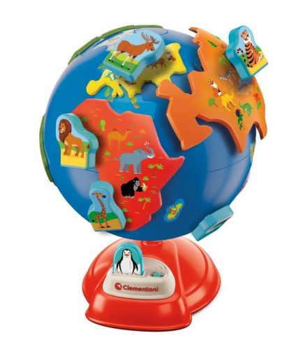 Interaktív óvodás földgömb lengyel nyelvű Clementoni 50757