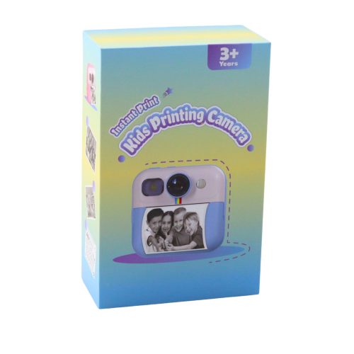 Azonnali fényképezőgép hőnyomtatóval Játékok 3 tekercses Rózsaszín Unikornis