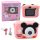 Digitális fényképezőgép gyerekeknek Mouse Pink 48Mpx HD 1080P