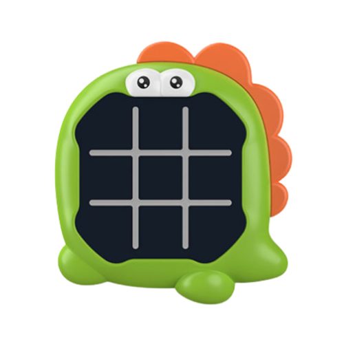 Elektronikus játék 3 az 1-ben Tic Tac Toe memória zöld dinoszaurusz