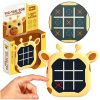 Elektronikus játék 3 az 1-ben Tic Tac Toe memória zsiráf sárga