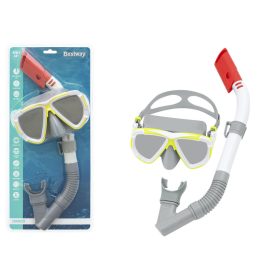 Búvárkészlet Szürke maszk Snorkel Bestway 24053