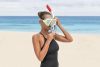 Búvárkészlet Szürke maszk Snorkel Bestway 24053