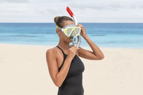Búvárkészlet Szürke maszk Snorkel Bestway 24053