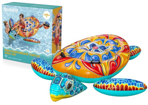 Felfújható teknős matrac 183 x 173 cm Bestway 41523
