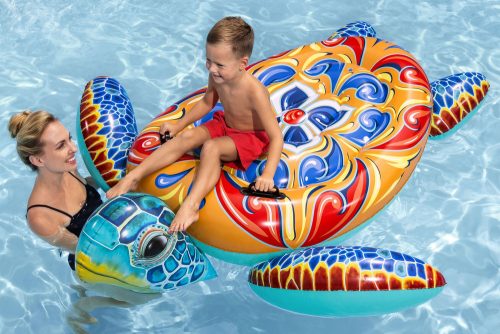 Felfújható teknős matrac 183 x 173 cm Bestway 41523