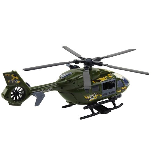 Katonai helikopter Katonai horoghordágy Fények Hangok 1:12