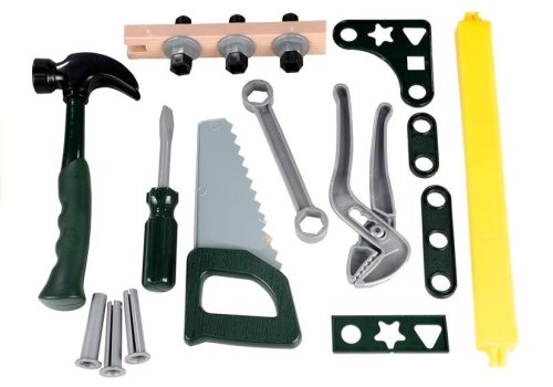 Kis ezermester készlet doboz kalapácsfűrész szerszámok