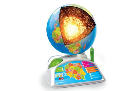 Interaktív óvodás földgömb lengyel nyelvű Clementoni 50757
