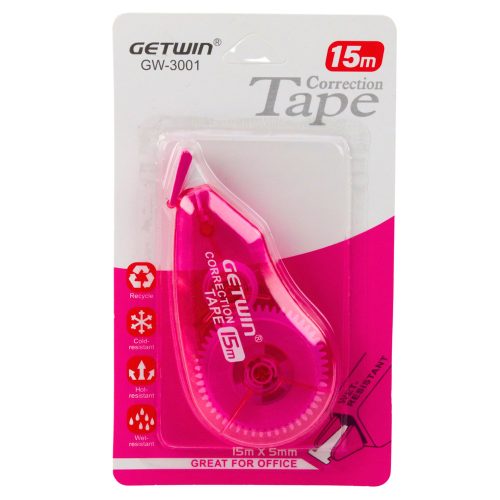 Javítószalagos egér Iskolai iroda 15m x 5mm rózsaszín