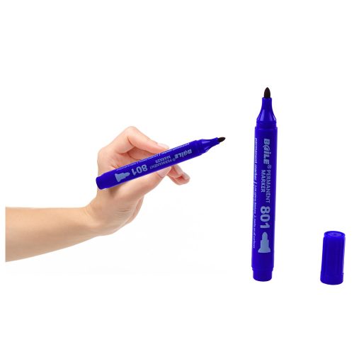 Permanens Marker Vízálló Kék 2,5-4,5 mm