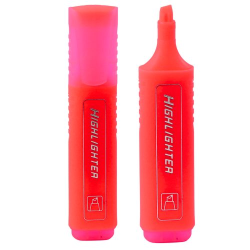 Kiemelő marker jegyzetekhez Iskolai irodai neon intenzív rózsaszín