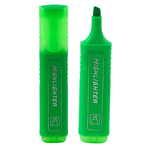 Kiemelő marker jegyzetekhez Iskolai irodai Neon Intense Green