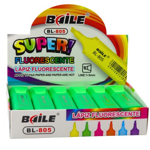 Kiemelő marker jegyzetekhez Iskolai irodai Neon Intense Green