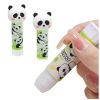 Ragasztópálca iskolai irodai panda zöld 3D