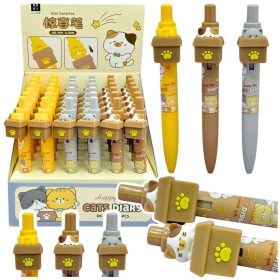 Cat gél toll dobozban, kék tinta 0,5 mm