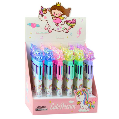 Multicolor Pen 6 Colors Unicorn ábra 0,7mm