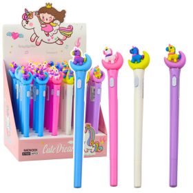   Unicorn On The Moon izzó golyóstoll, kék tinta 0,7 mm-es keverék