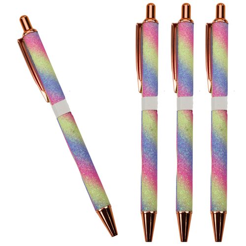 Fém golyóstoll automatikus csillogó kék tinta 1,0 mm