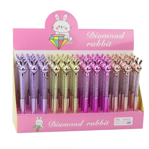 Nyúl golyóstoll gyémánt kék utántöltő 0,7 mm keverék