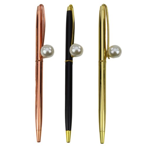 Fém golyóstoll automata gyöngykék tinta 1,0 mm