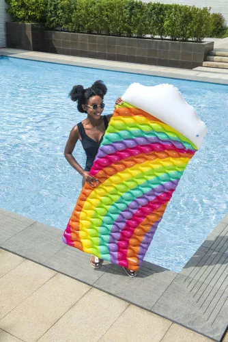 Felfújható úszómatrac Rainbow 216 x 80 cm Bestway 44107
