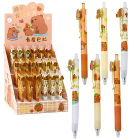 Capybara zselés toll kék tintával 0,5 mm 14 cm mix