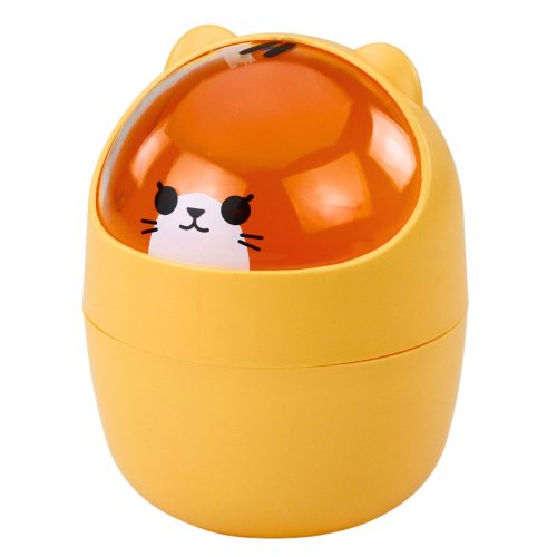 Mini Teddy Bear íróasztal asztali kosár narancssárga 1L 16cm