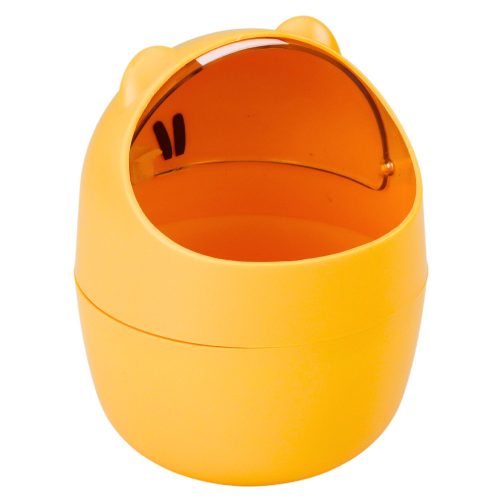 Mini Teddy Bear íróasztal asztali kosár narancssárga 1L 16cm