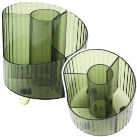 Iskolaszerrendező Iroda átlátszó zöld